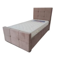 Lit Capitonné Tissu Velours Anti-taches Haute Qualité – LC303