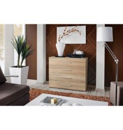Commode avec 4 Tiroirs Couleur Chêne