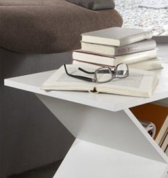 Table Décorative Croisée En MDF Stratifié de Haute Qualité