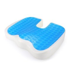 Coussin de Siège Orthopédique en Mousse à Mémoire de Forme Avec Gel Rafraîchissant