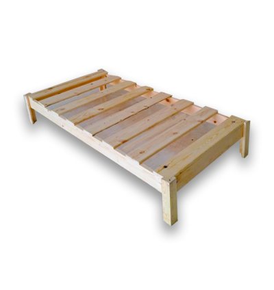 Sommier En Bois Naturel Une Place