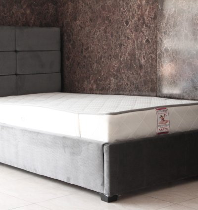 Lit Capitonné Tissu Velours Anti-taches Haute Qualité – LC301