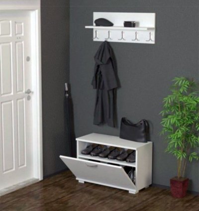 Porte Manteaux et Chaussures 2 en 1