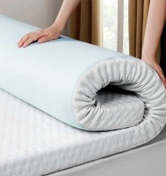 Sur-Matelas en Mousse à Mémoire de Forme Viscoélastique 6 cm