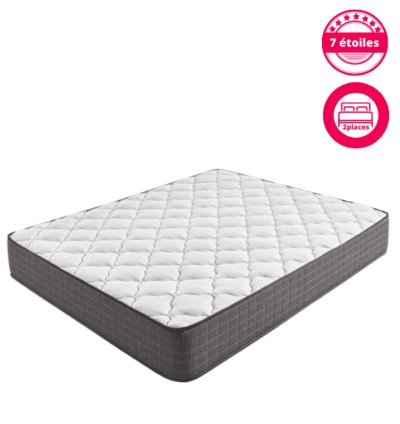 Matelas à Ressorts 2 Places 7 étoiles